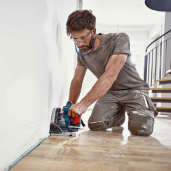 Bosch GKT 18V-52 GC - Sega ad Immersione 18V, Ø Lama 140mm, Piastra 305 x 169 mm, L-Boxx, Senza Batteria e