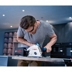 Bosch GKT 18V-52 GC - Sega ad Immersione 18V, Ø Lama 140mm, Piastra 305 x 169 mm, L-Boxx, Senza Batteria e