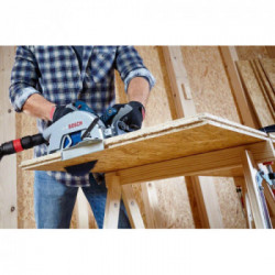 Bosch GKS 18V-68 C - Sega Circolare Brushless 18V, Ø Lama 190mm, 5.000 giri/min, L-Boxx Senza Batteria e Caricabatt.
