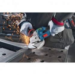 Bosch GWS 18V-15 SC - Smerigliatrice Angolare 18V, Ø 125mm, Regolazione Velocità, L-Boxx, Senza Batteria e Caricabatt.