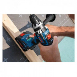 Bosch GSB 18V-150 C - Trapano Avvitatore con Percussione 18V, 84-150Nm, L-Boxx, Senza Batteria e Caricabatt.