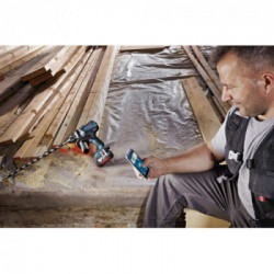 Bosch GSR 18 V-110 C - Trapano Avvitatore con Percussione 18V, 47-110Nm, L-Boxx, Moulo Bluetooth, Senza Batteria e Caricabatt.
