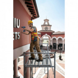 Bosch GSR 18V-55 - Trapano Avvitatore con Percussione 18V, 28-55Nm, L-Boxx, Senza Batteria e Caricabatt.