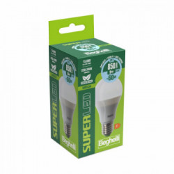 Beghelli SuperLED Lampadina a risparmio energetico 9 W E27 F
