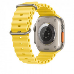 Apple MQED3ZM/A accessorio indossabile intelligente Band Giallo Fluoroelastomero