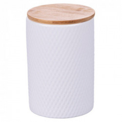 Villa D'Este Home Tivoli 'Circle', Set 3 barattoli con coperchio in bamboo 