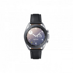 Samsung Galaxy Watch3 Smartwatch Bluetooth, cassa 41mm acciaio, cinturino pelle, Saturimetro, Rilevamento cadute, Monitoraggio