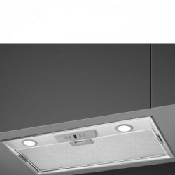 Smeg KSEG5XSA - Cappa a Scomparsa, Inox, 52 cm, 691 m³/h, C 