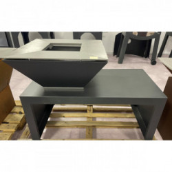 LAST STOCK - Clementi Barbecue a Legna Colorado con piano di lavoro Antracite