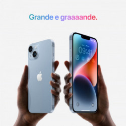 Apple iPhone 14 Smartphone 128GB Blu *ESTENSIONE GARANZIA3 3 ANNI IN PIU' in omaggio* 
