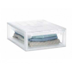 Terry 52XL Armadietto portaoggetti Trasparente Rettangolare Plastica