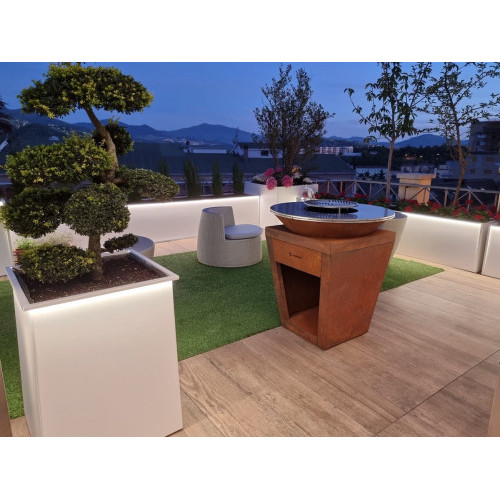 LAST STOCK - Modularte Tiberio Acciaio Corten...