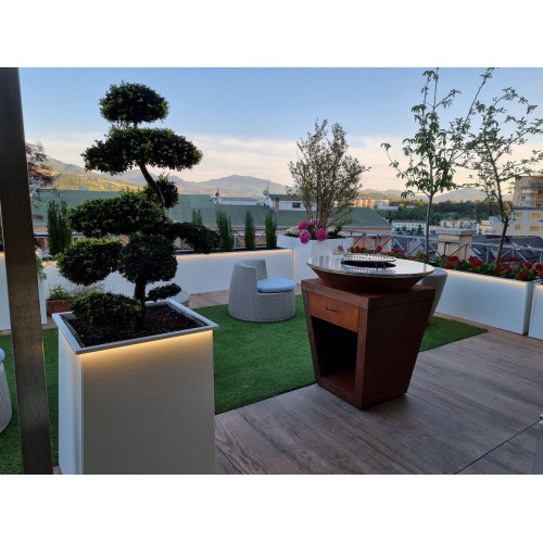 LAST STOCK - Modularte Tiberio Acciaio Corten...