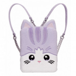 Na! Na! Na! Surprise 3-in-1 Backpack Bedroom Series 3 Playset- Lavender Kitty