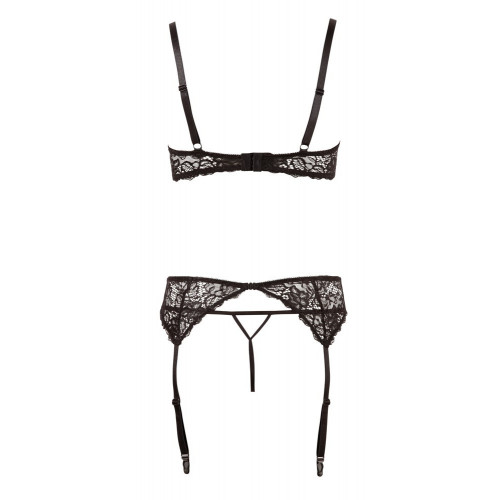 Abierta Fina Shelf Bra Set - Completino Intimo...