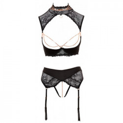 Abierta Fina Shelf Bra Set 85B/L - Reggiseno Shelf Bra Set