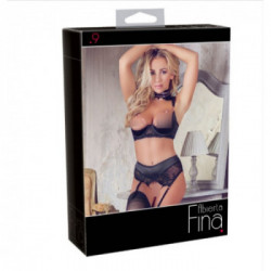 Abierta Fina Shelf Bra Set 85C/XL - Reggiseno Shelf Bra Set