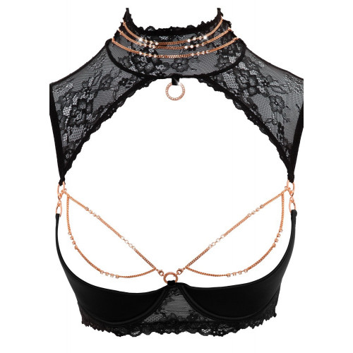 Abierta Fina Shelf Bra Set 85C/XL - Reggiseno...