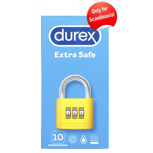 Durex Extra Safe - Preservativi Extra Sicuri,...
