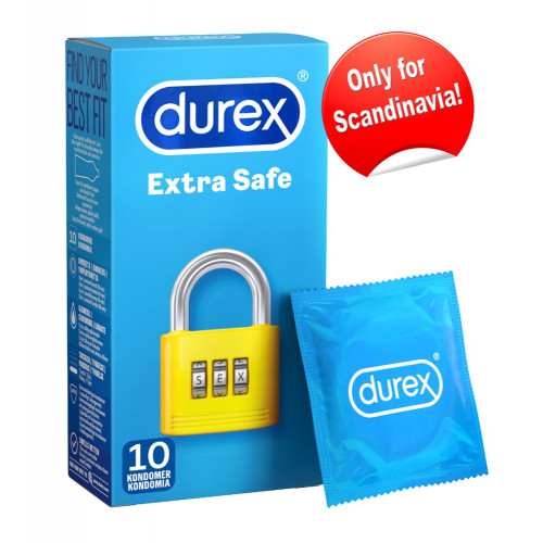 Durex Extra Safe - Preservativi Extra Sicuri,...