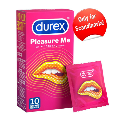 Durex Pleasure - Preservativi Simolanti per Lui...