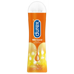 Durex Play Warming HOT - Gel Lubrificante, Riscaldante, 100 ml