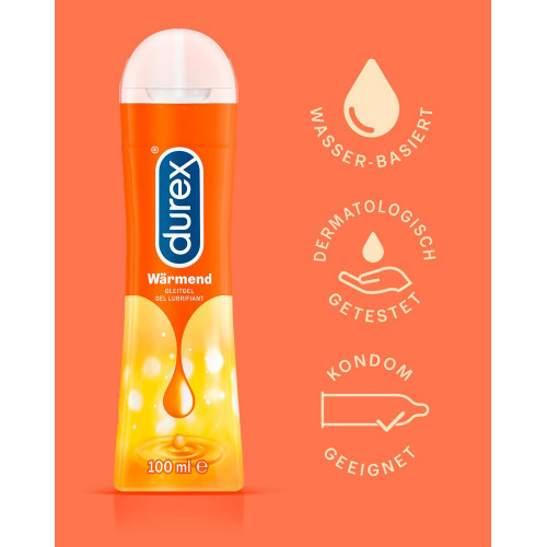 Durex Play Warming HOT - Gel Lubrificante,...