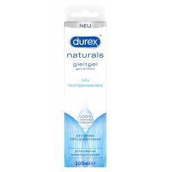 Durex Naturals Extra - Gel Lubrificante Naturale, 100 ml