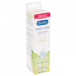Durex Naturals Lubricant - Gel Lubrificante Naturale, 100 ml