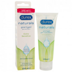 Durex Naturals Lubricant - Gel Lubrificante Naturale, 100 ml