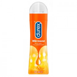 Durex Play Warming HOT - Gel Lubrificante, Riscaldante, 50 ml