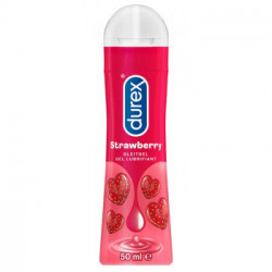 Durex Play Sweet Strawberry - Gel Lubrificante, Aroma Fragola, 50 ml