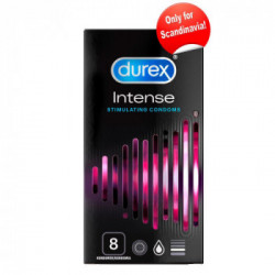 Durex Intense - Preservativi Stimolanti per Lei, Confezione da 8