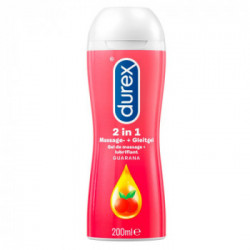 Durex Massage 2in1 - Gel Lubrificante, Guarana, 200 ml