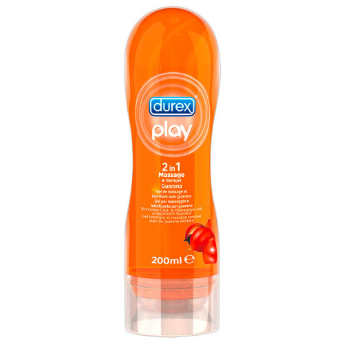 Durex Massage 2in1 - Gel Lubrificante, Guarana,...