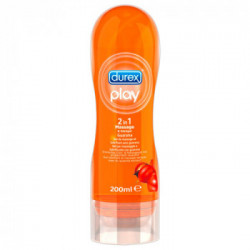 Durex Massage 2in1 - Gel Lubrificante, Guarana, 200 ml