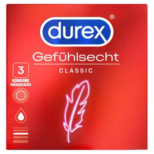 Durex Contatto Gefühlsecht Classic -...
