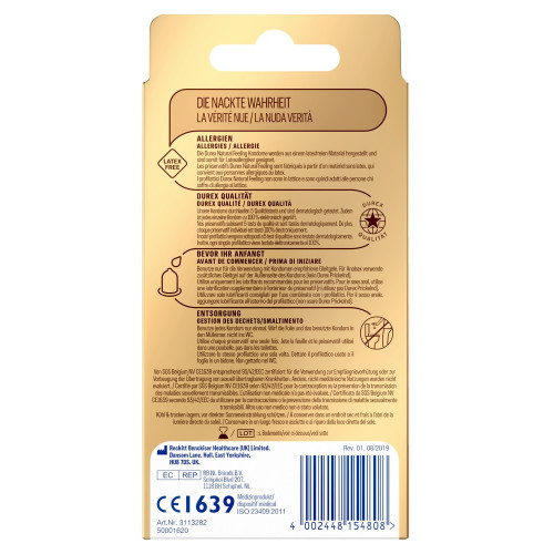 Durex Natural Feeling - Preservativi Confezione...