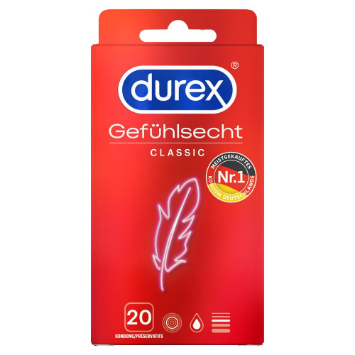 Durex Contatto Gefühlsecht Classic -...