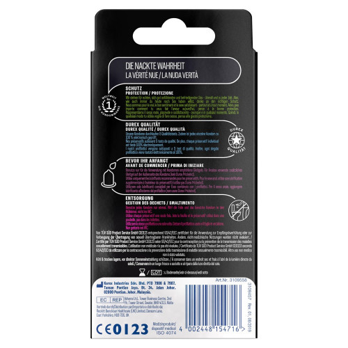 Durex Perfect Glide - Preservativi Extra...