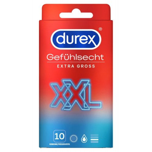 Durex Contatto Gefühlsecht XXL - Preservativi...