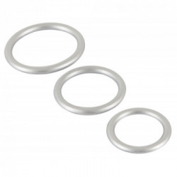 You2Toys Metallic Silicone Cock ring se - Anello per il Pene