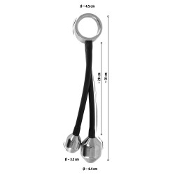 You2Toys Heavy gear cock ring&ass plugs - Anello per il Pene