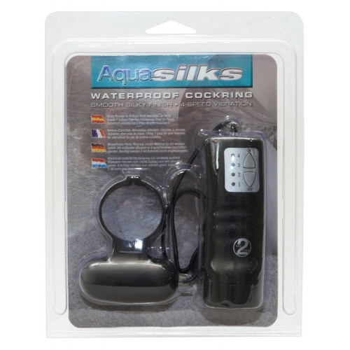 You2Toys Aqua Silks vibrating cockring - Anello...
