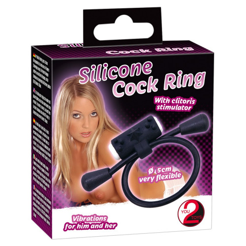 You2Toys Cock Ring with Vibration - Anello per...