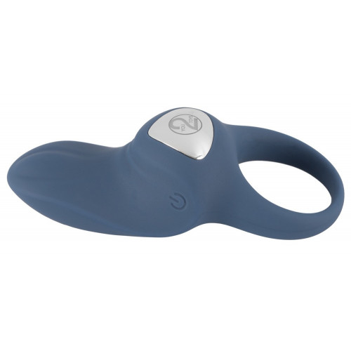 Blue Line Vibrating Cock Ring rechargeab -...