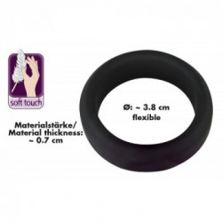 Black Velvets Cock Ring 3.8 cm - Anello per il Pene