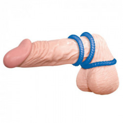 You2Toys Lust 3 Cock Rings blue - Anello per il Pene