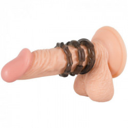 You2Toys Stretchy Cock Rings smoke - Anello per il Pene