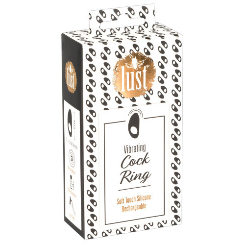Orion Lust Vibrating Cock Ring Black - Anello...